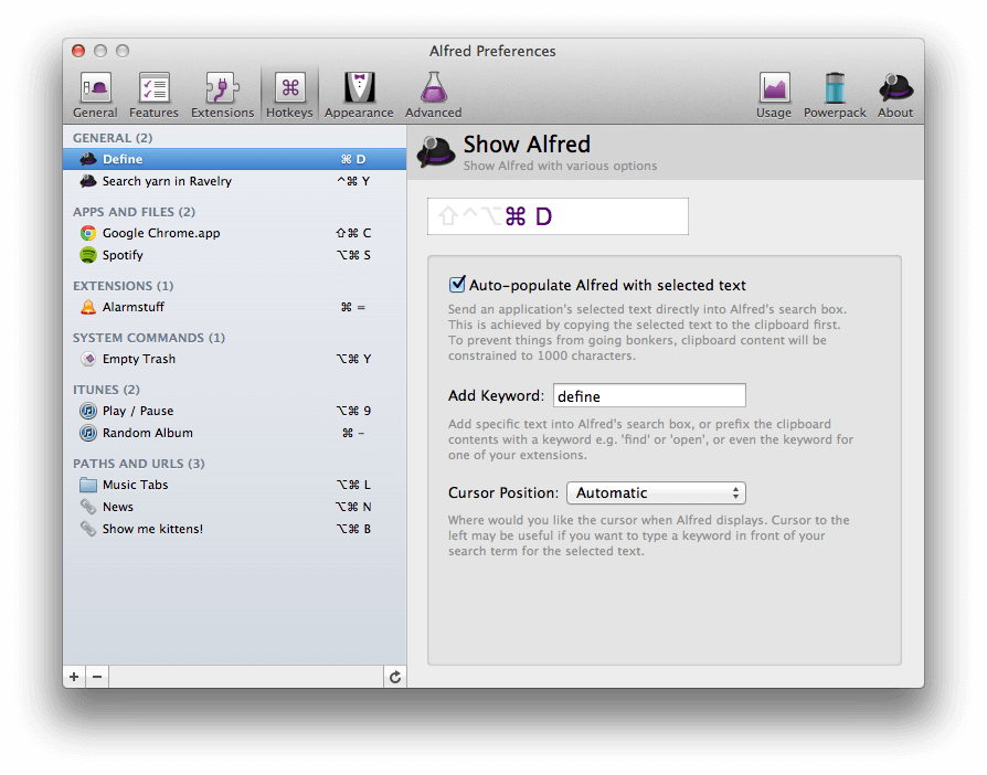 alfred app for mac